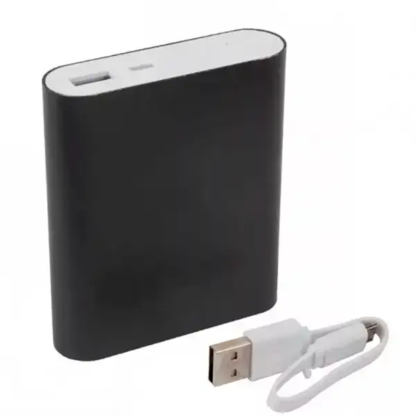 Повербанк 10400 mah портативний акумулятор POWER BOX чорний, фото 1