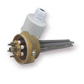 ТЕН блок для електрокотла прямий 2 дюйми, 6000 Вт, 220/380 В, Kawai