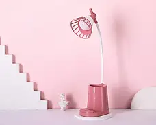 Лампа DESKTOP LAMP EL-2176 з функцією Powebank 1200mAh і тримачем телефона, фото 5