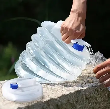 Складана каністра для води з краном 15 л, фото 1