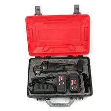 Акумуляторна Електроболгарка LITHIUM POWER (2 акумулятори 24 V) (1-125MM) у кейсі, фото 6