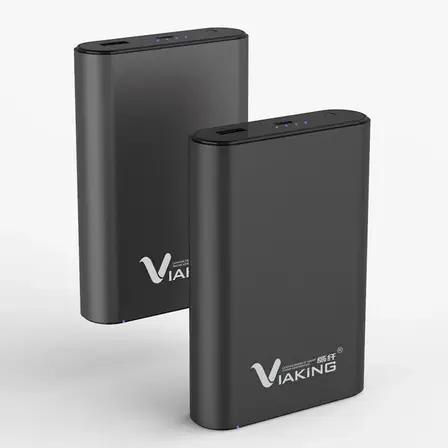 Універсальна батарея повербанк Power Bank 50000mAh з LED-індикатором, USB, MicroUSB Чорний, фото 1