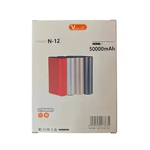 Power bank 1-USB 50000mAh Viaking N12 Красный, фото 3