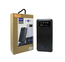 Повербанк power bank Viaking 50000 mAh YM-500 Ліхтар 4 USB-порти, дисплей, Powerbank Чорний, фото 4