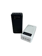 Повербанк power bank Viaking 50000 mAh YM-500 Ліхтар 4 USB-порти, дисплей, Powerbank Чорний, фото 5