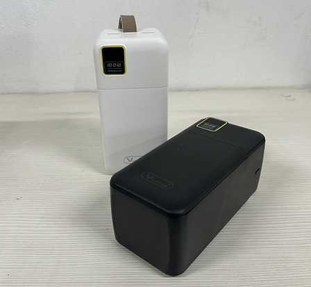 Потужний зарядний пристрій Power Bank ViaKing 50000 mAh, Чорний, фото 1