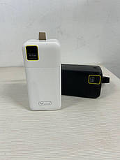 Потужний зарядний пристрій Power Bank ViaKing 50000 mAh, Чорний, фото 5