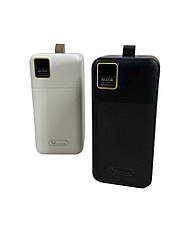 Потужний зарядний пристрій Power Bank ViaKing 50000 mAh, Чорний, фото 6