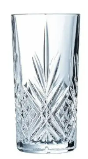 Набір високих скляних склянок Luminarc Eugene 380мл 6шт N8823