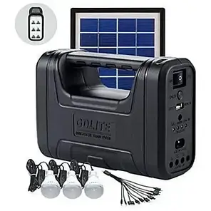 Система автономного освітлення із сонячною панеллю GDPLUS GD 8017 (функція Павербанка), фото 3