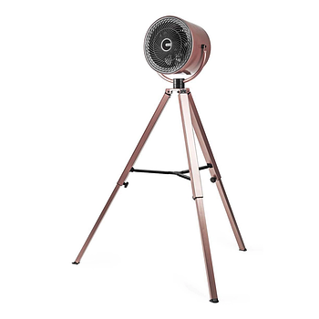 Вентилятор на тринозі Nedis D25 см 45W/230V рожеве золото, вентилятор-штатив