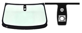 Скло лобове BMW X3 F25 10-14 CROSSOVER SUV Pilkington VIN, кріп.дзерк., кріп.дат.світла/вологи