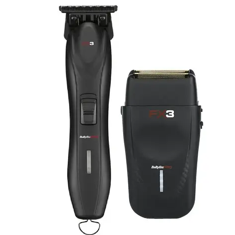 Комбо-набір для стрижки BaByliss PRO FX3 Set (FXX3TBE+FXX3SBE), фото 1