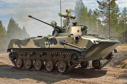 БМД-2. Збірна модель у масштабі 1/35. HOBBY BOSS 80155, фото 1