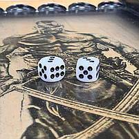 Нарди дерев'яні ручне різьблення Козак 50×23 см подарункові, фото 7