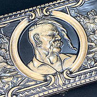 Нарди дерев'яні ручне різьблення Козак 50×23 см подарункові, фото 4