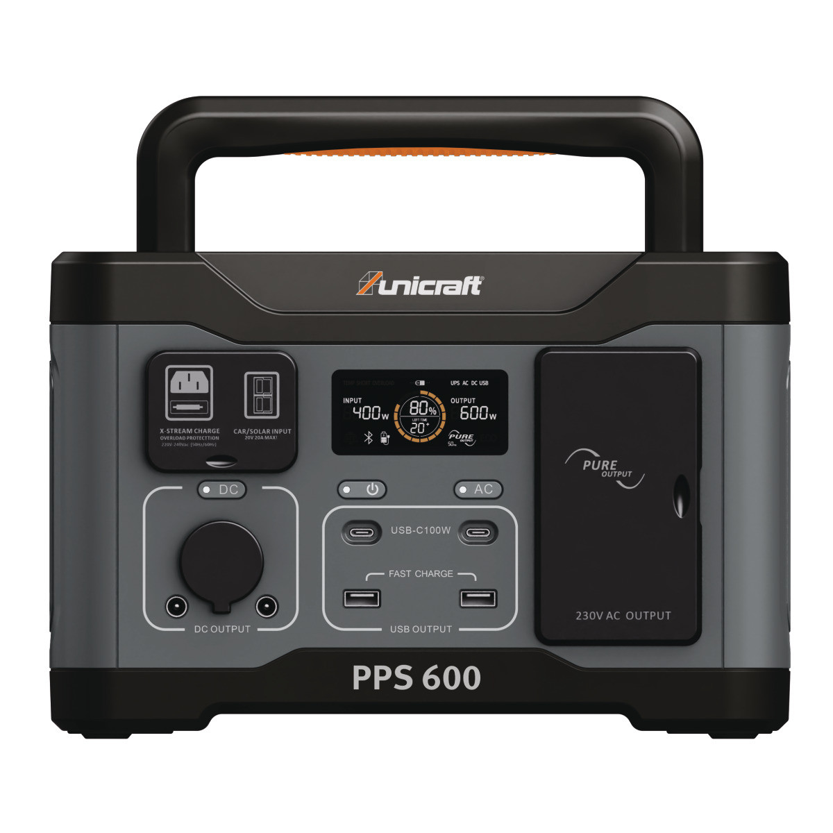 Зарядна станція Unicraft PPS 600 / 600 Вт /512 Вт.год., фото 1