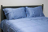 Комплект постільної білизни 200х230 блакитний Fast Coror 19677, фото 4