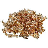 Клема плоска FASTON "мама" 6mm (100 шт) для пральної машини EHA