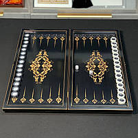 Нарди дерев'яні ручної роботи Елегія 50×23 подарункові, фото 5