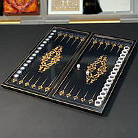 Нарди дерев'яні ручної роботи Елегія 50×23 подарункові, фото 6