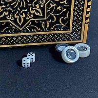 Нарди дерев'яні ручної роботи Елегія 50×23 подарункові, фото 8