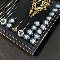 Нарди дерев'яні ручної роботи Елегія 50×23 подарункові, фото 7