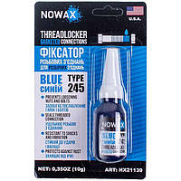Фіксатор NOWAX NX21139 різьби для побутової техніки THREADLOCKER BLUE 10g PR1