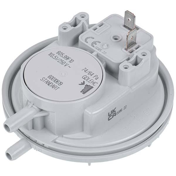 Реле тиску повітря (пресостат) Huba Control 74/64 Па для газового котла Bosch/Buderus 87186456530 EHA
