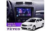 Android магнітола Teyes CC3L 4+32 Gb Skoda Octavia 2 A5 2008-2013 Black 10 "Carplay Wi-Fi Gps