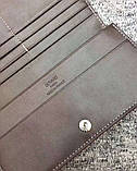 Чоловіче вертикальне портмоне Goyard (091) Lux brown, фото 4
