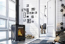 Піч Kratki Koza K5 Ø 130 сталева + чавун, фото 2