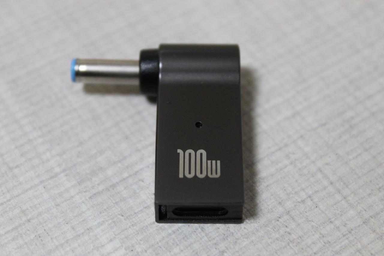 Переходник Type-C на зарядка для ноутбука от павербанка PD 4,5 х 3,0