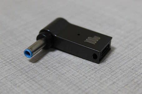 Переходник Type-C на зарядка для ноутбука от павербанка PD 4,5 х 3,0, фото 3