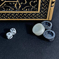 Нарди дерев'яні ручної роботи Елегія 60×28см на подарунок, фото 7