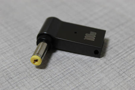 Переходник Type-C на зарядка для ноутбука от павербанка PD 5,5 х 1,7, фото 3
