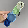 Чохол для iPhone 12 AirTag Pop it антистрес силіконовий чохол поп іт на айфон 12 синій молочний ARG, фото 7