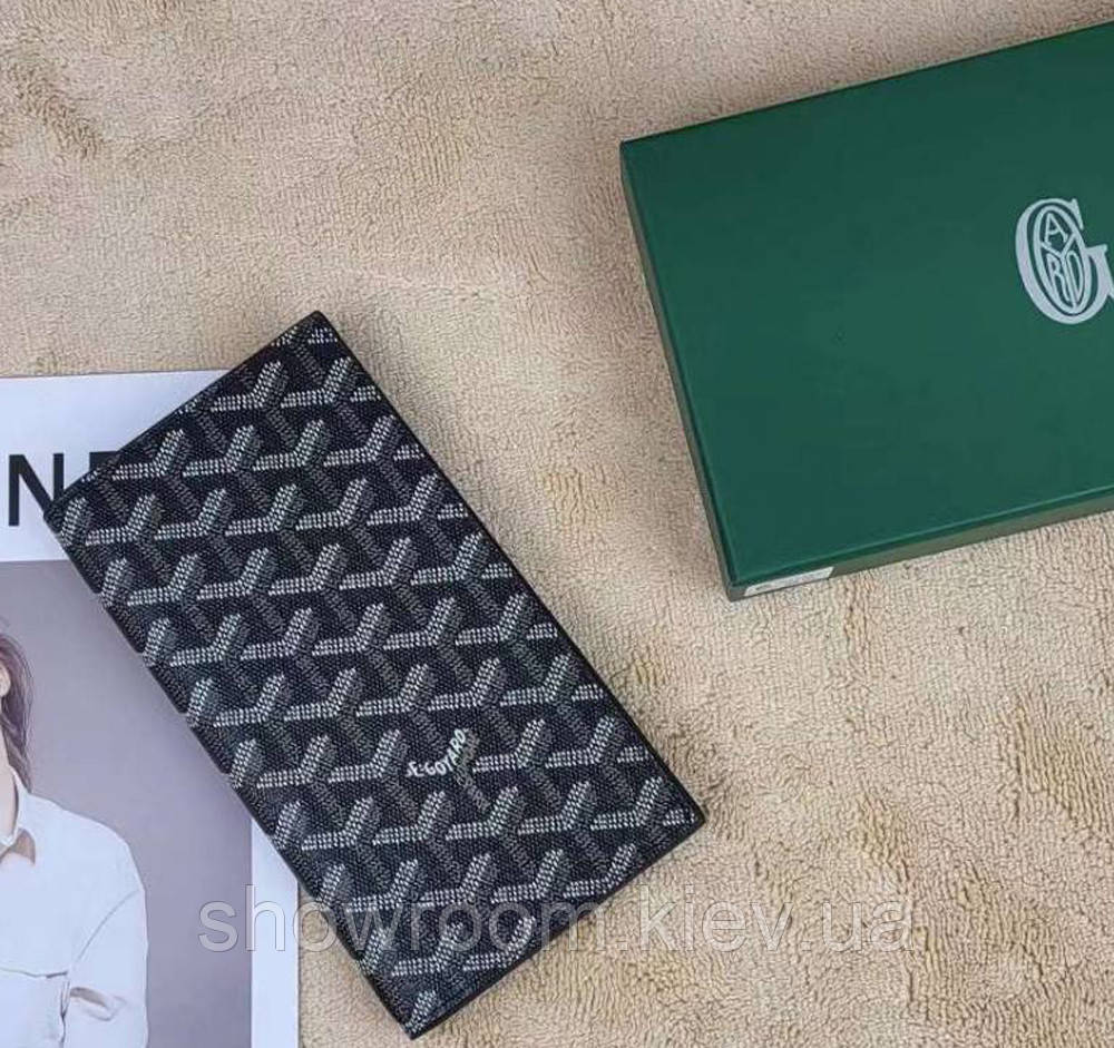Чоловічий гаманець Goyard (099) Lux black