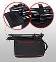 Рюкзак для фототехніки з кріпленням під штатив протиударний +дощовик Чорний з червоним ( код: IBF077BR ), фото 6