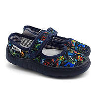 Капці в садок на хлопчика текстильне взуття Vitaliya Віталія Україна