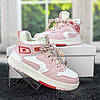 Кросівки високі для дівчинки Apawwa хайтопи рожеві 5434, фото 6