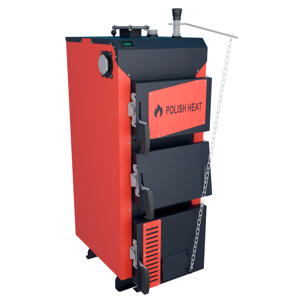 Котел тривалого горіння Polish Heat Praktik 70 кВт