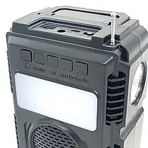 Портативна сонячна система/GD 8079/ліхтар/Повербанк 2400 mAh Bluetooth Радіо/, фото 6
