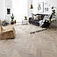 Вінілова плитка IVC Divino Parquetry Drayback Tucker Oak Herringbone 85236, фото 2