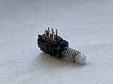 Кнопка типу Toneluck 6pin PS 909L з фіксацією для процесорів DBX, Phonic, Behringer і пультів Soundcraft MFXi, фото 3