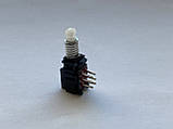 Кнопка типу Toneluck 6pin PS 909L з фіксацією для процесорів DBX, Phonic, Behringer і пультів Soundcraft MFXi, фото 5