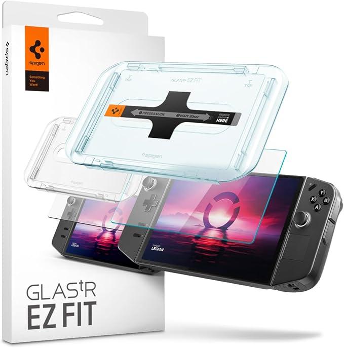 Захисне скло Spigen Glas.tR EZ Fit до Lenovo Legion Go Clear (AGL07615), фото 1