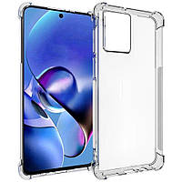 Силіконовий прозорий чохол для Moto G54 посилені кути