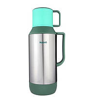 Термос зі скляною колбою 1.8л MAGIO MG-1052G Green (Niz15403)