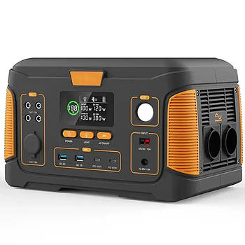 Портативна електростанція з виходами та розетками USB Type-C DC на 500 W та ліхтариком 140400мА·ч Wimpex WX1437